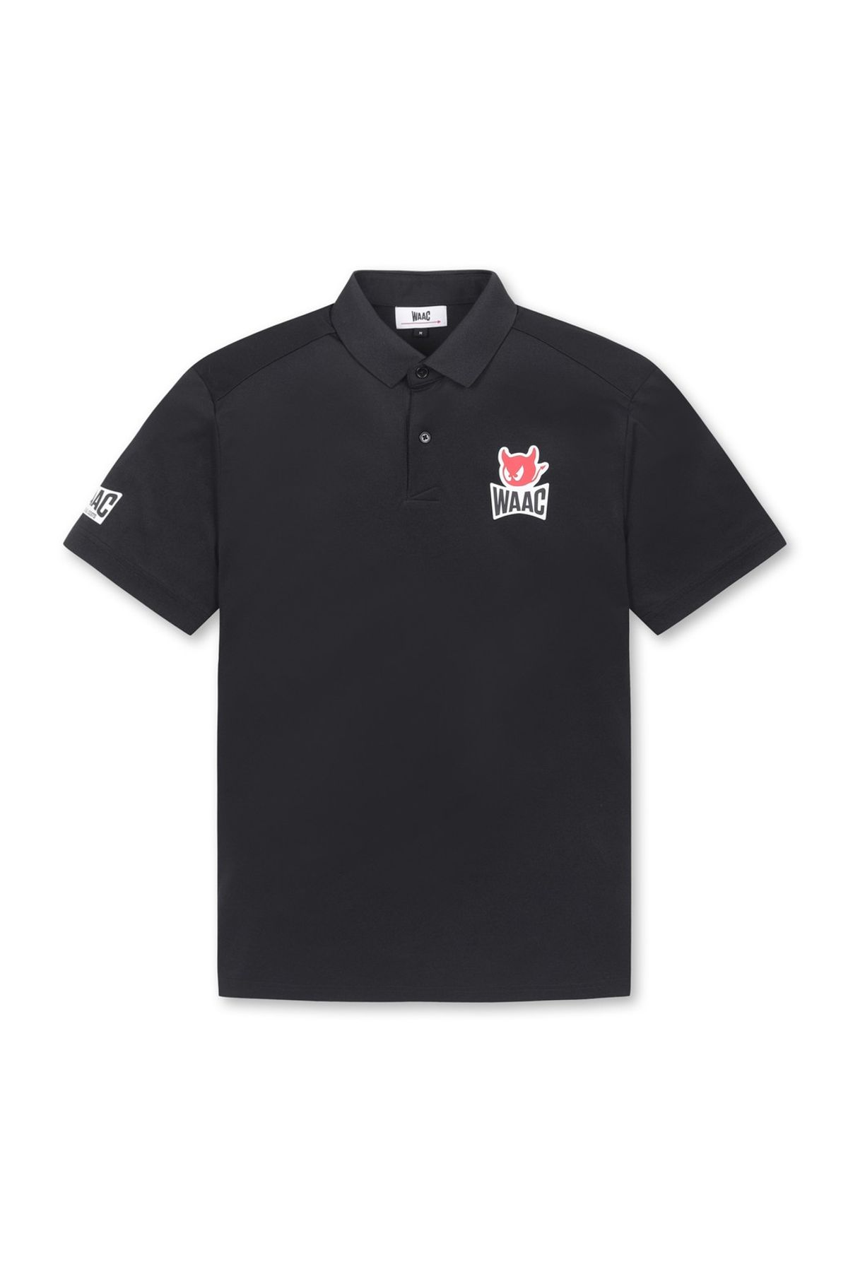 왁(WAAC) PLAYERS EDITION OG Men Pique SS Polo_WMTCM25241BKX