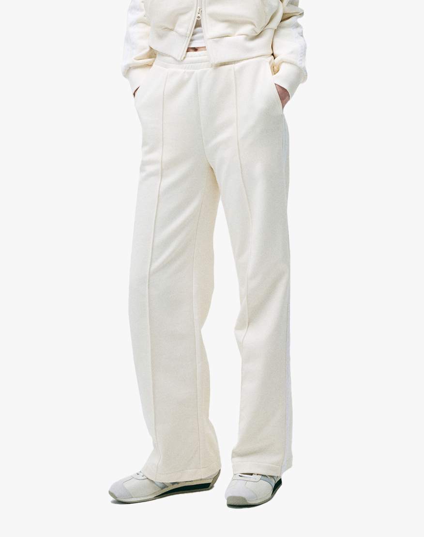 さらに100円引き◆NERDY◆WOMEN'S NY TRACK PANTS MUSINSA | NERDY Women's Race NY Track Pants (Black/Cream)