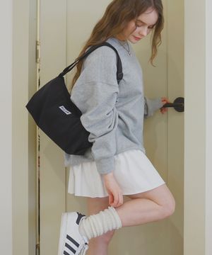 보니타 숄더 크로스백 - Black