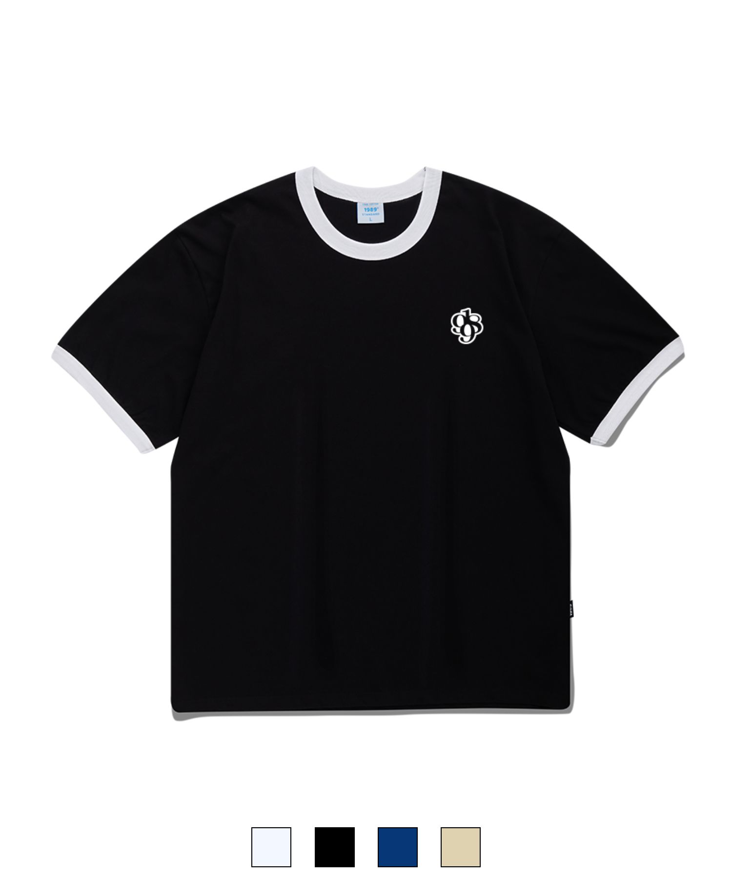 Tシャツ・カットソー DNSR Heart Stamp Ringer T-Shirt 5SH128 Toddler Girls 2t-4t Retro Ringer Tee Shirt - White | Levi's® US