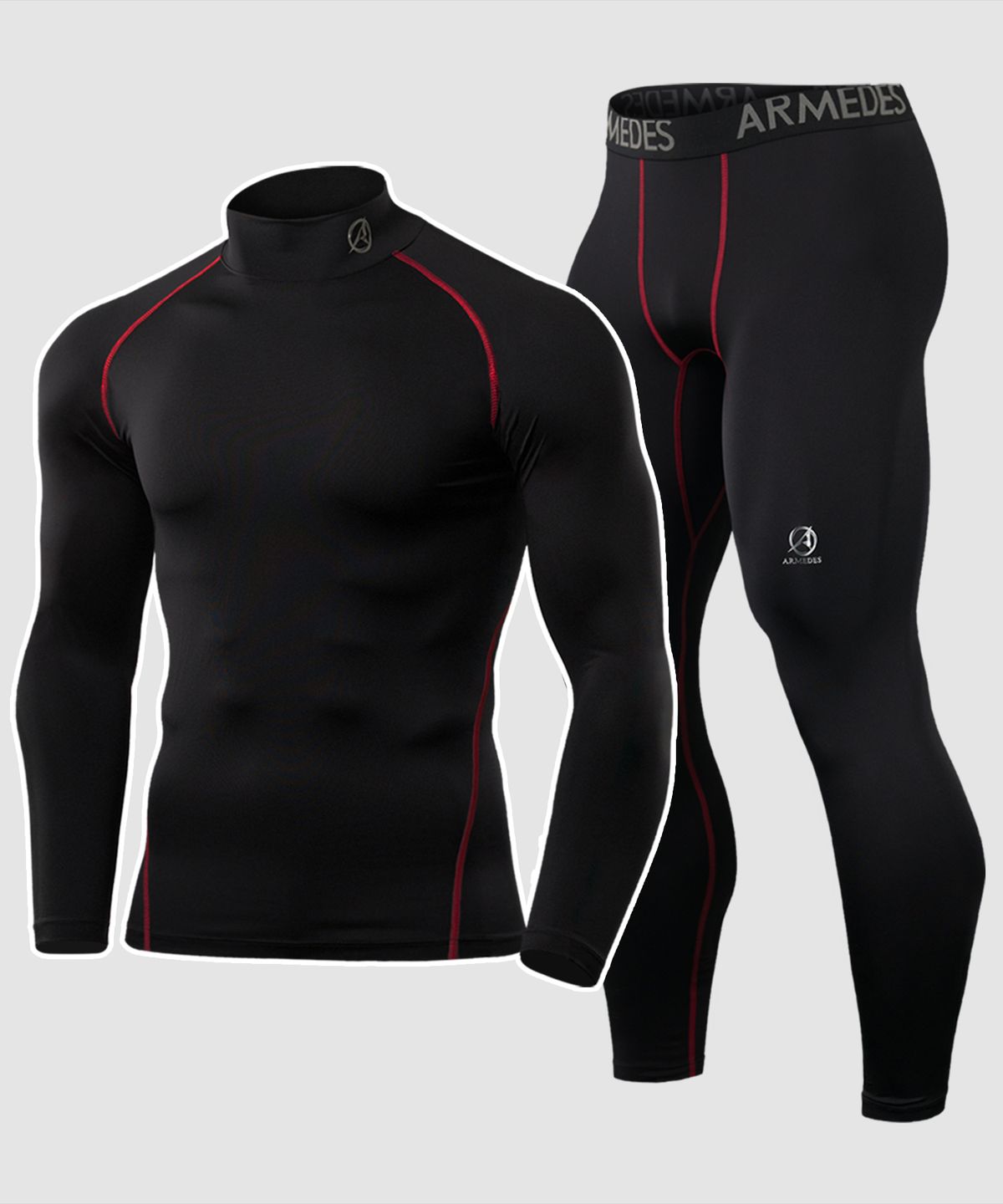 아르메데스(ARMEDES) [SET] 남성용 언더레이어 터틀 트레이닝복 상하의 세트 AR-151+161 (3color)
