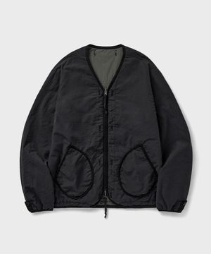 REVERSIBLE LINER JACKET [BLACK/KHAKI]