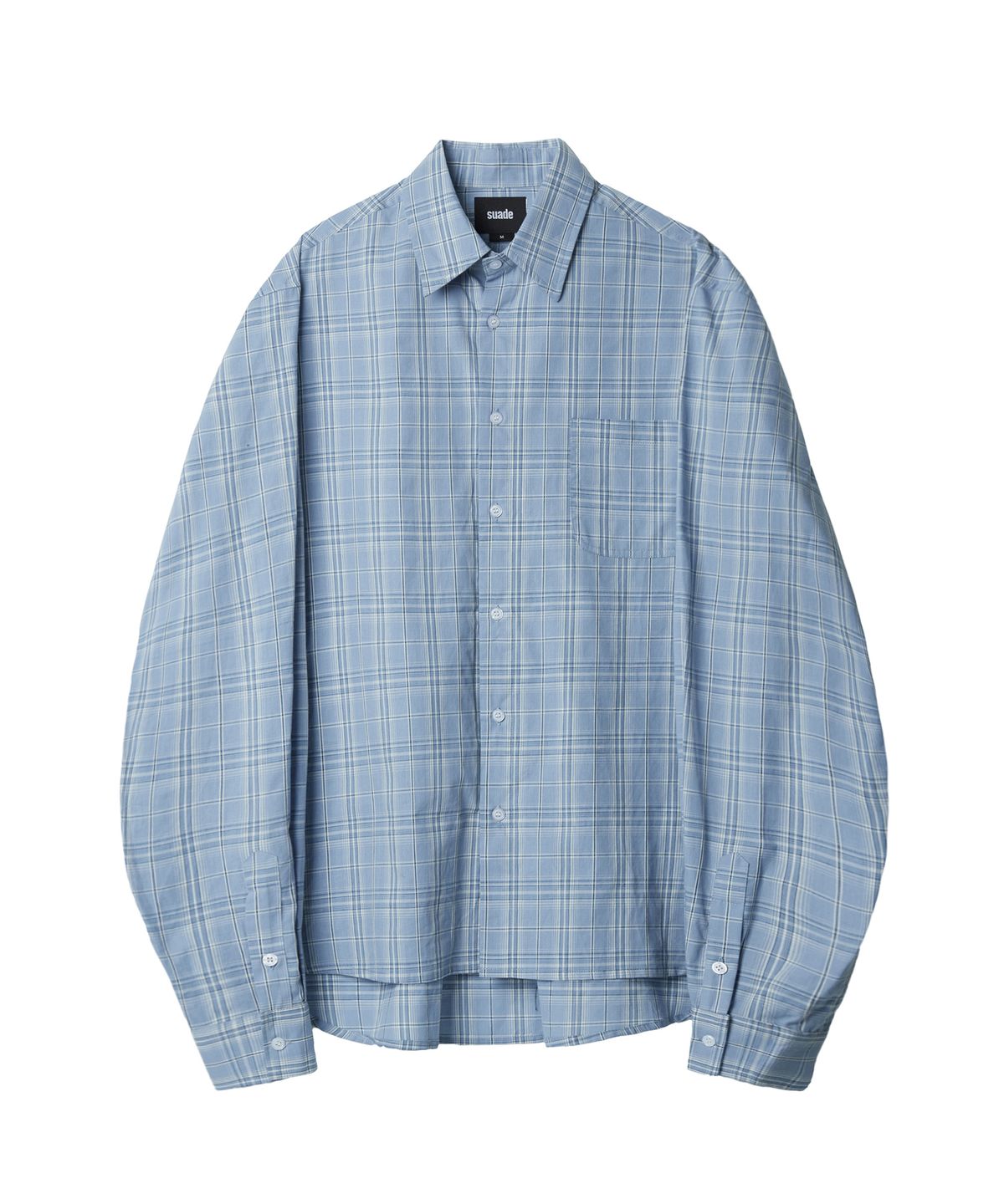 스웨이드(SUADE) PATTERN SHIRT [BLUE]