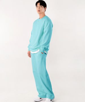 남녀공용 특양면 프리미엄 맨투맨+일자 트레이닝 세트 AR-512+518