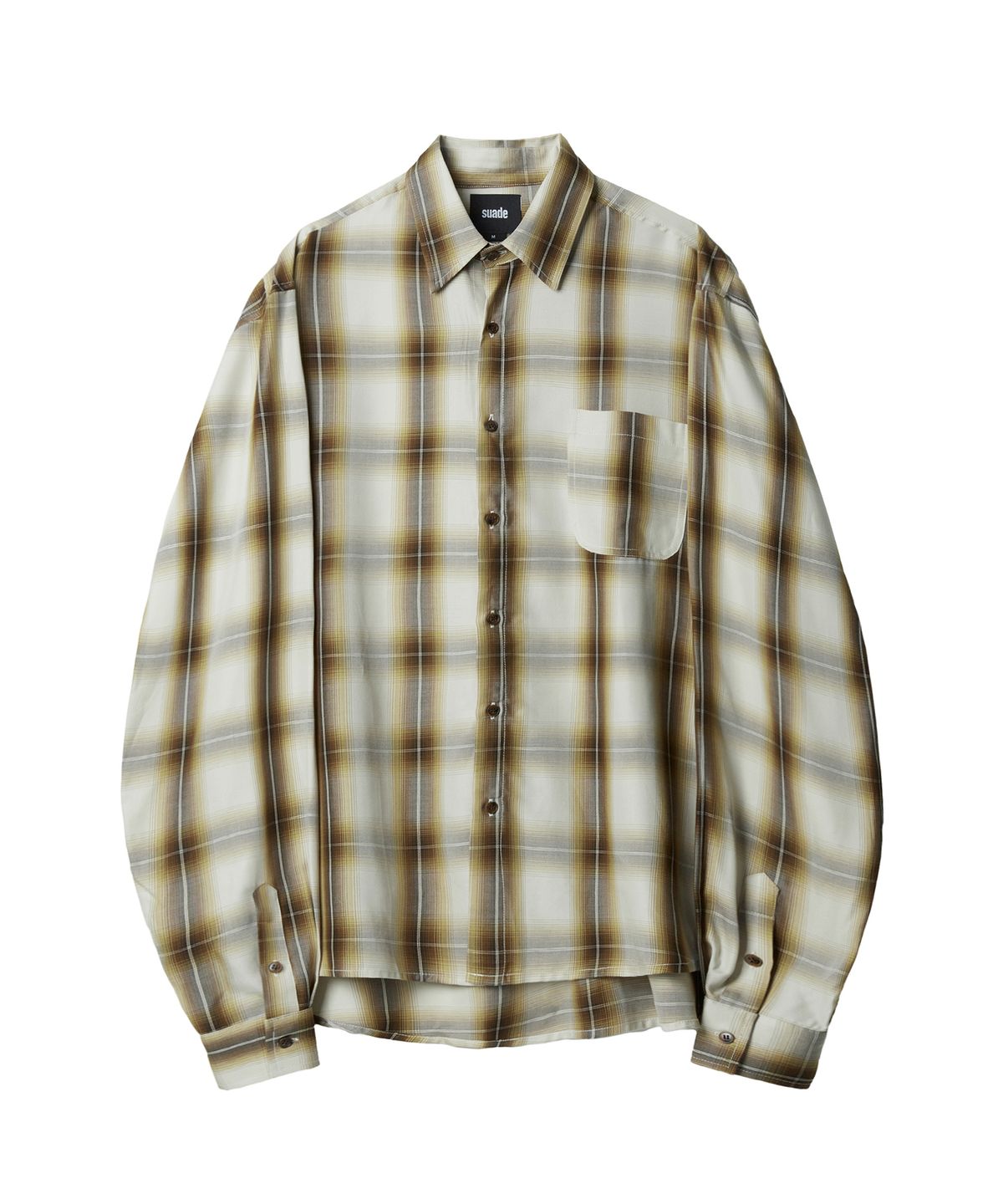 스웨이드(SUADE) PATTERN SHIRT [IVORY]