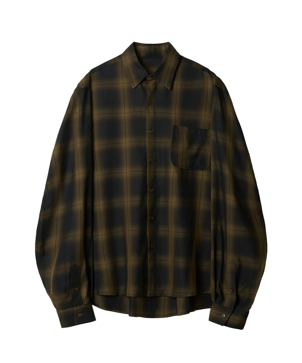 스웨이드(SUADE) PATTERN SHIRT [BLACK]