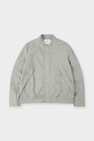 믹스드 코튼 MA-1 점퍼 라이트 그레이 BN3SJP401LY