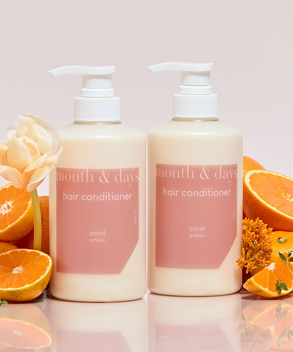 먼스앤데이즈(MONTHNDAYS) 퍼퓸케어 컨디셔너 코랄 아티잔 500ml x 2개