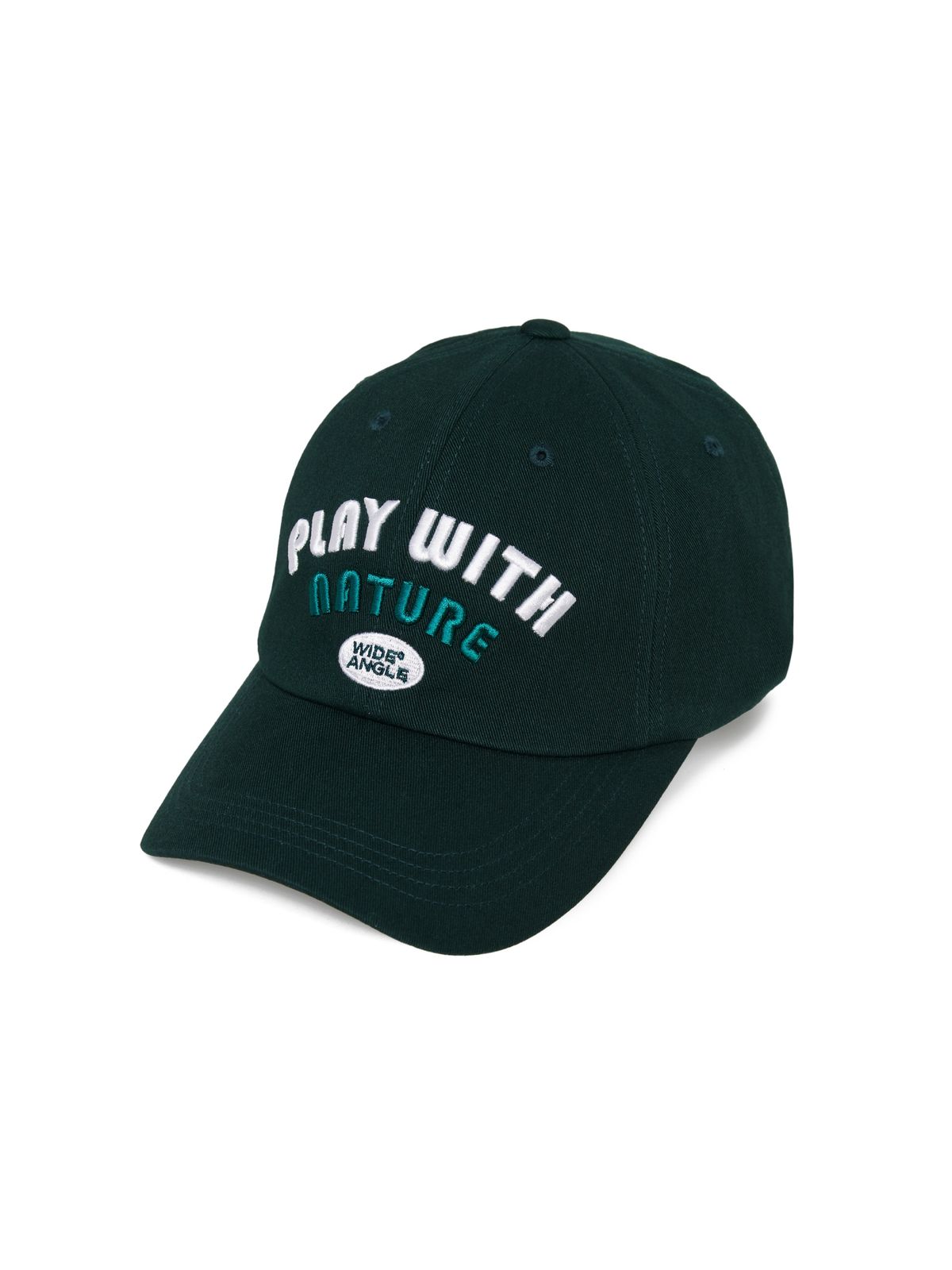 와이드앵글(WIDEANGLE) CO PWN 캐쥬얼 캡_Dark Green