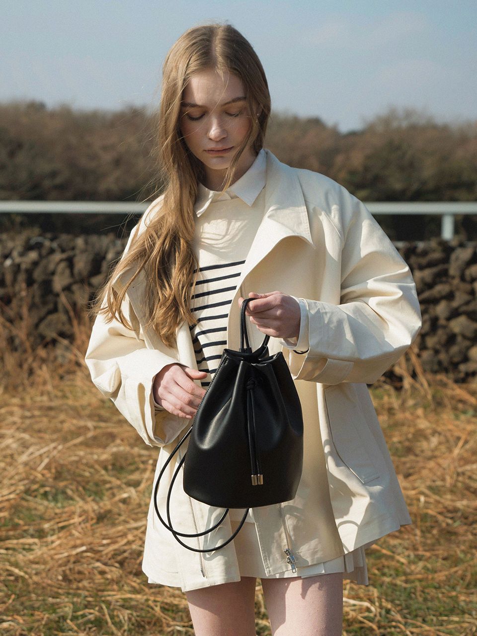LENINA★韓国★人気★AIDEN mini backpack_black 追跡あり MUSINSA公式 | LENINA AIDEN mini backpack_BLACK