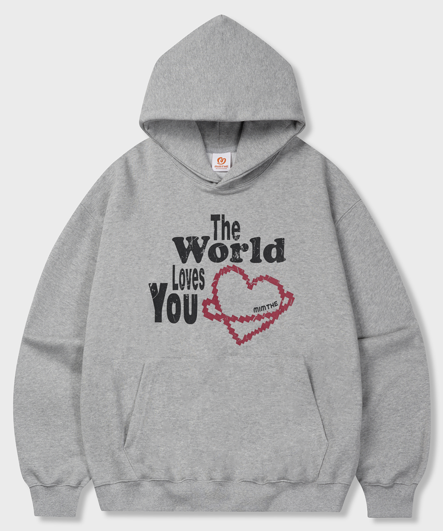 パーカー・フーディ [MIM the wardrobe] Love Planet hoodie MUSINSA | MIMTHEWARDROBE Love Planet Hoodie_Black