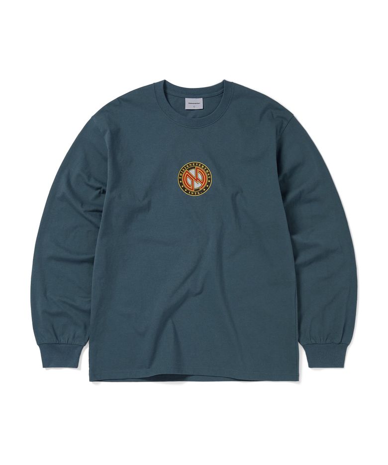 Monogram L/S Tee Light Navy