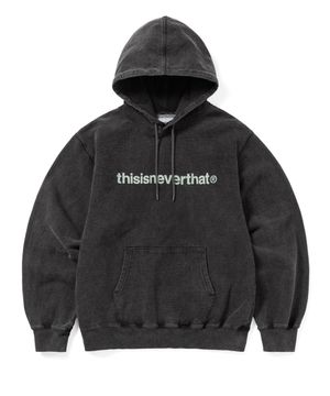 T-Logo LT Hoodie Washed Black