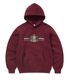 Crest Hoodie Burgundy