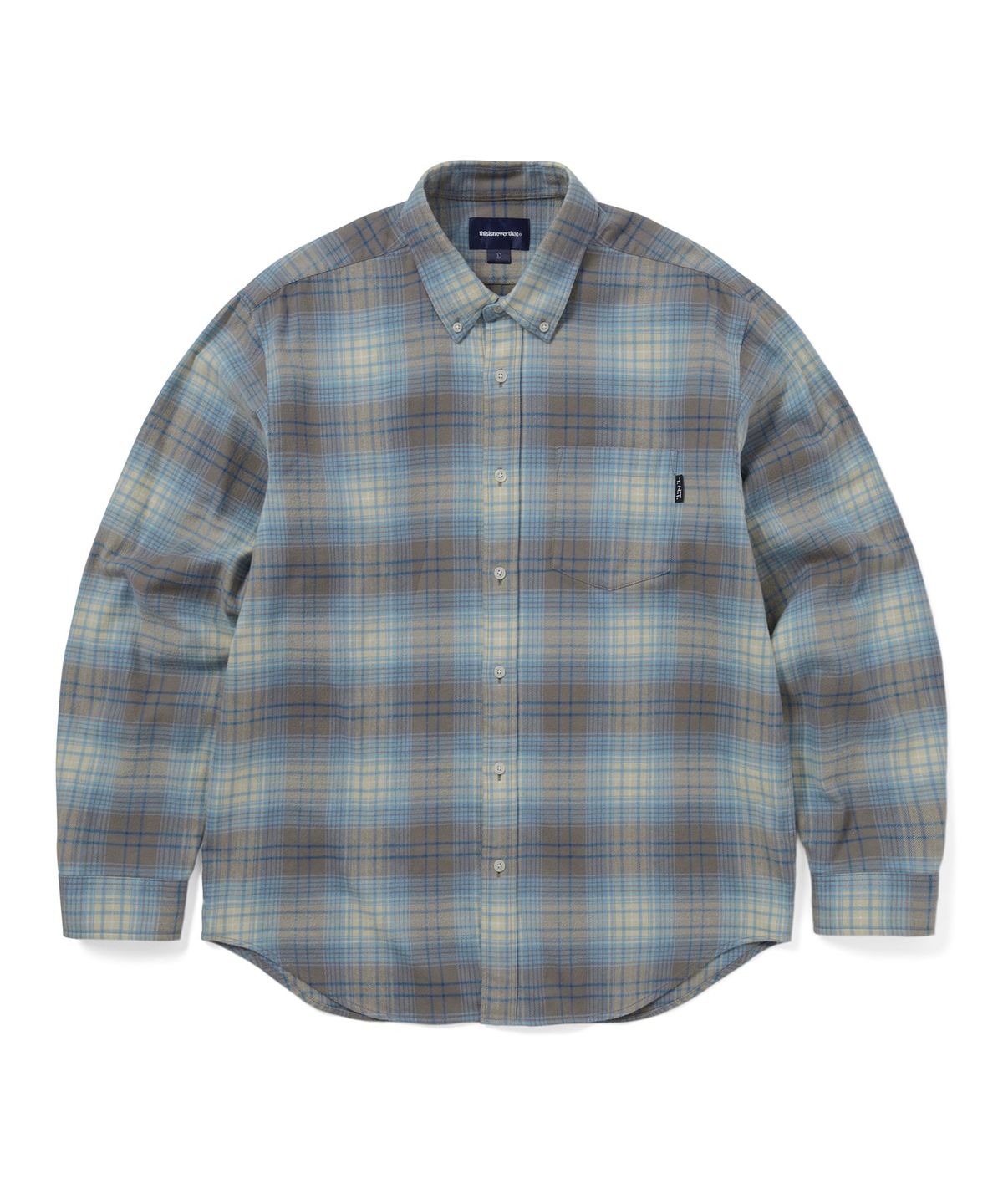 디스이즈네버댓(THISISNEVERTHAT) Flannel Check Shirt Brown