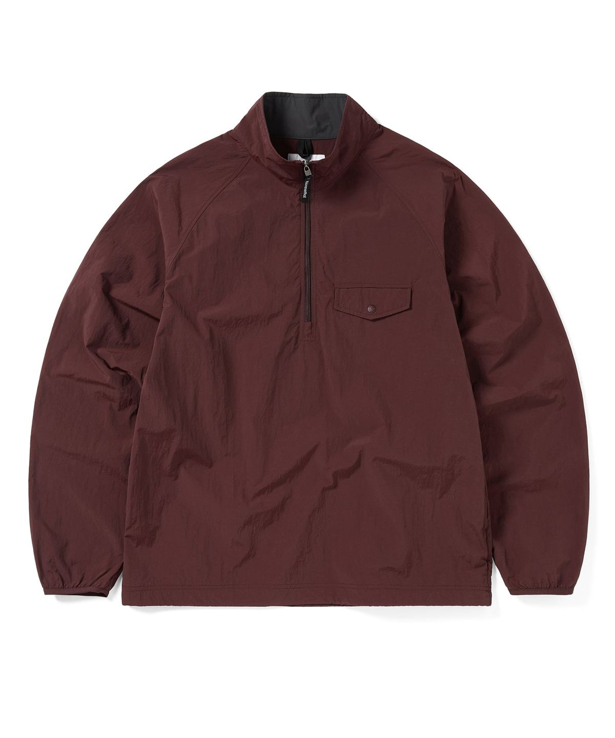 디스이즈네버댓(THISISNEVERTHAT) Half Zip Sports Pullover Burgundy