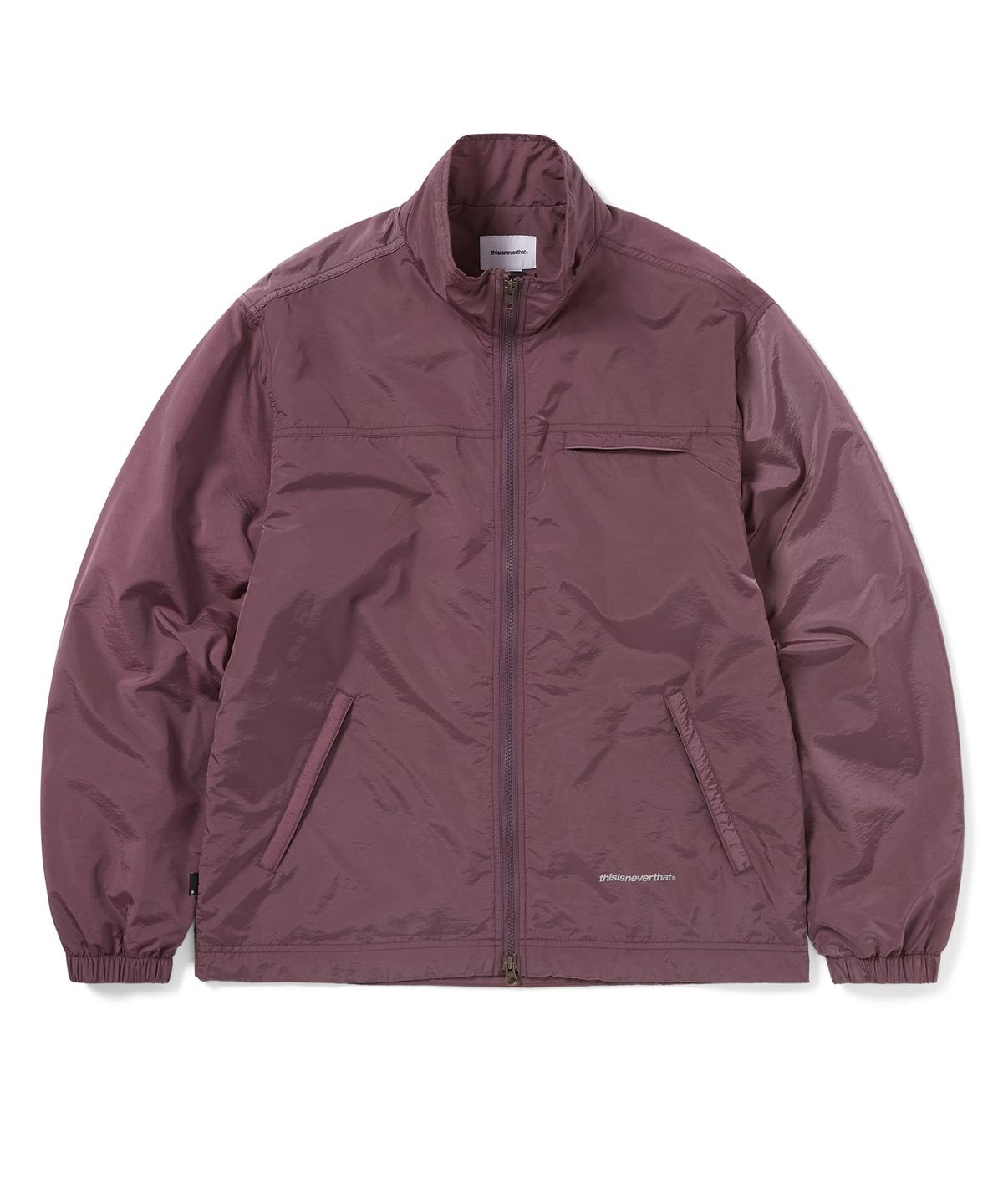 디스이즈네버댓(THISISNEVERTHAT) SP-Logo Warm Up Jacket Plum