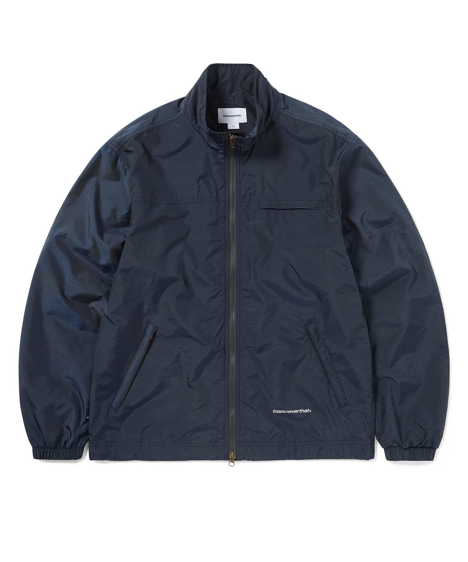 MUSINSA | thisisneverthat SP-Logo Warm Up Jacket Navy