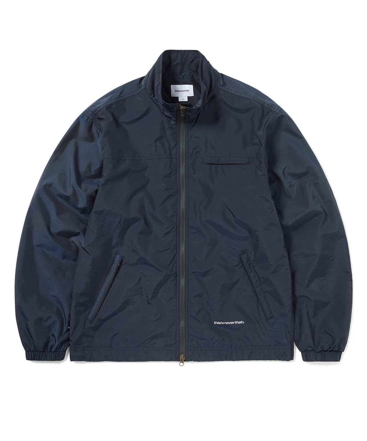 디스이즈네버댓(THISISNEVERTHAT) SP-Logo Warm Up Jacket Navy
