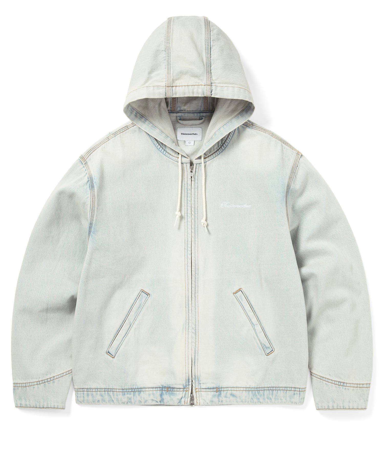 MUSINSA公式 | thisisneverthat Washed Carpenter Jacket Ice