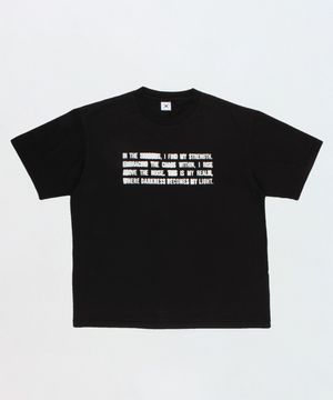 BLUR TEE_BLACK