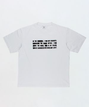 BLUR TEE_WHITE