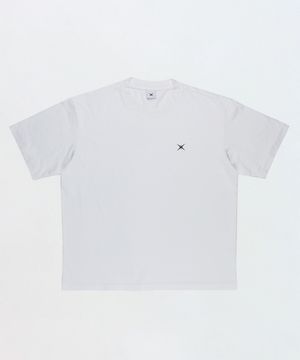 SMALL LOGO TEE_WHITE