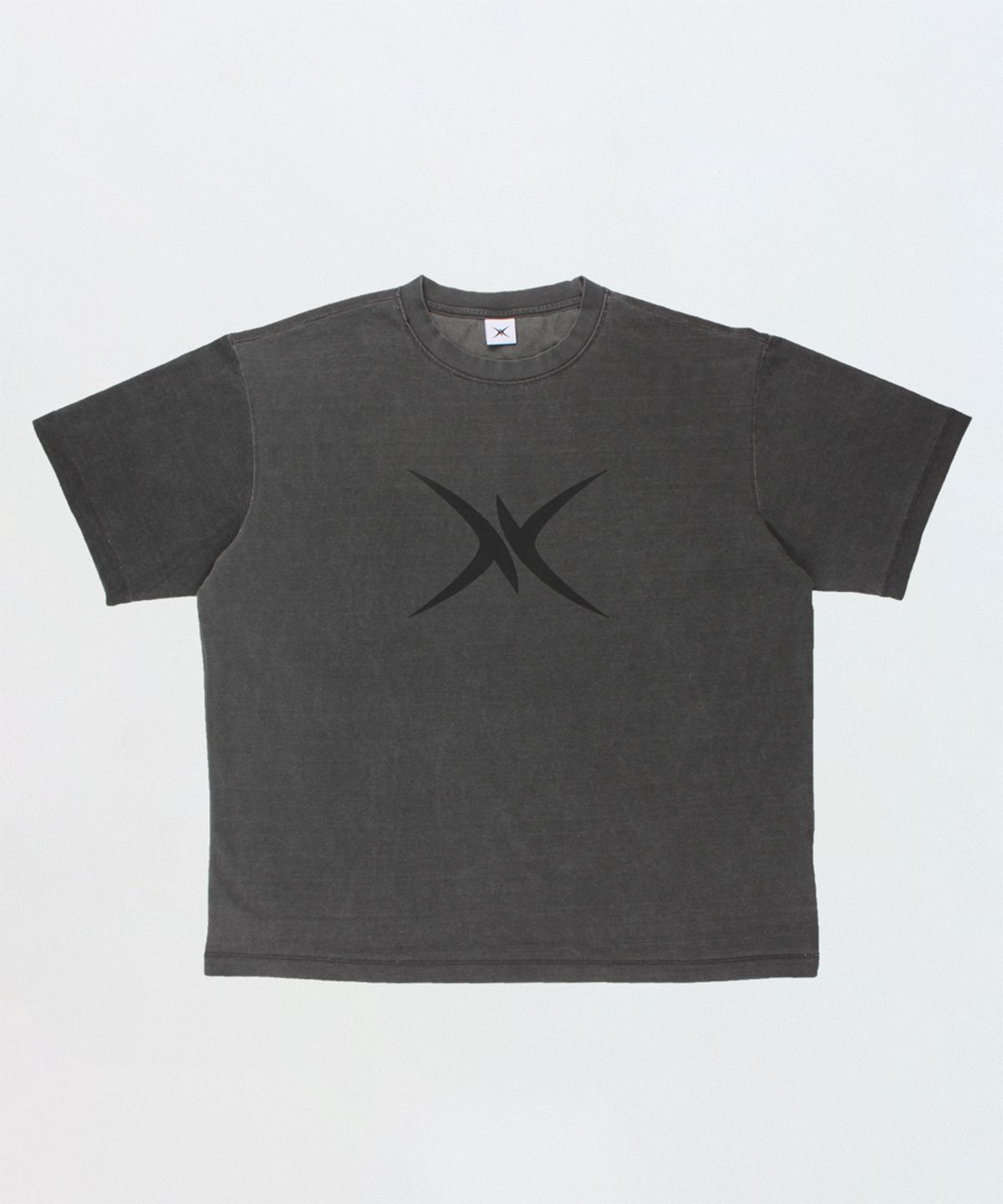 하프보일드(HALFBOILED) BIG LOGO TEE _CHARCOAL