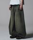 Extra Wide Balloon Pants - Khaki