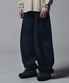 Extra Wide Balloon Pants - Deep Indigo