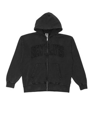 화이트라벨 디파트먼트 페이디드 후드집업 챠콜브라운