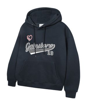 LOVE 팀로고 후드티_네이비