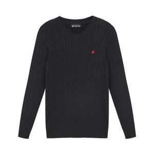 남성 케이블 브이넥 니트 TS407