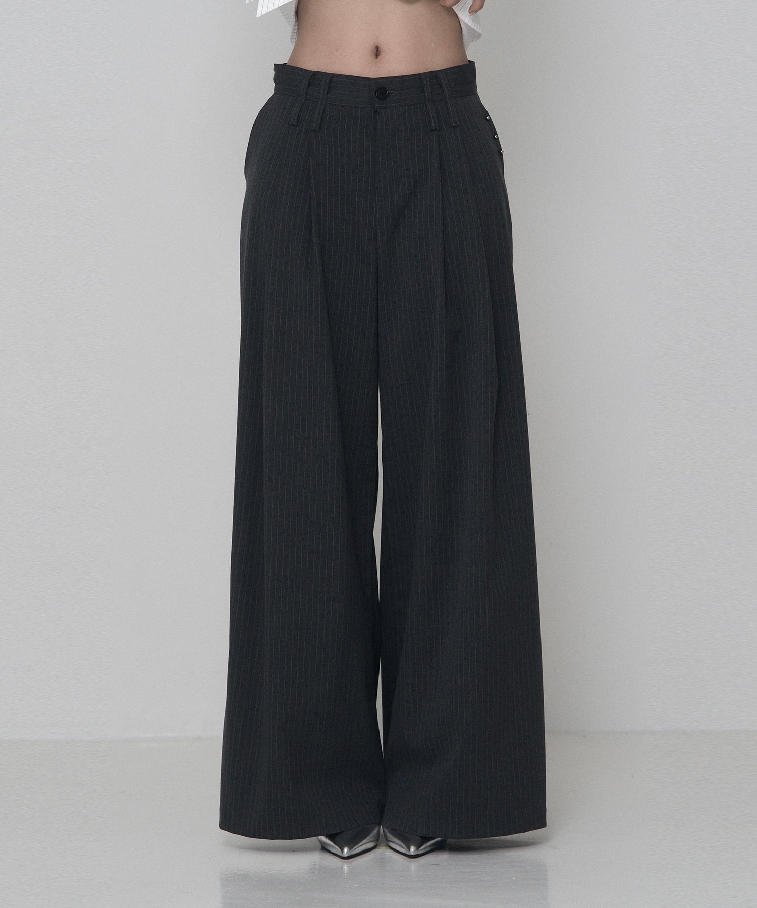 MUSINSA STANDARD LADY'S_ナイロンワイドストリングパンツ_7色 MUSINSA STANDARD LADY'S_ナイロンワイドストリングパンツ_7色