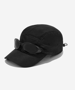 DEV:1 SUNGLASS CUT MESH BALLCAP_BLACK