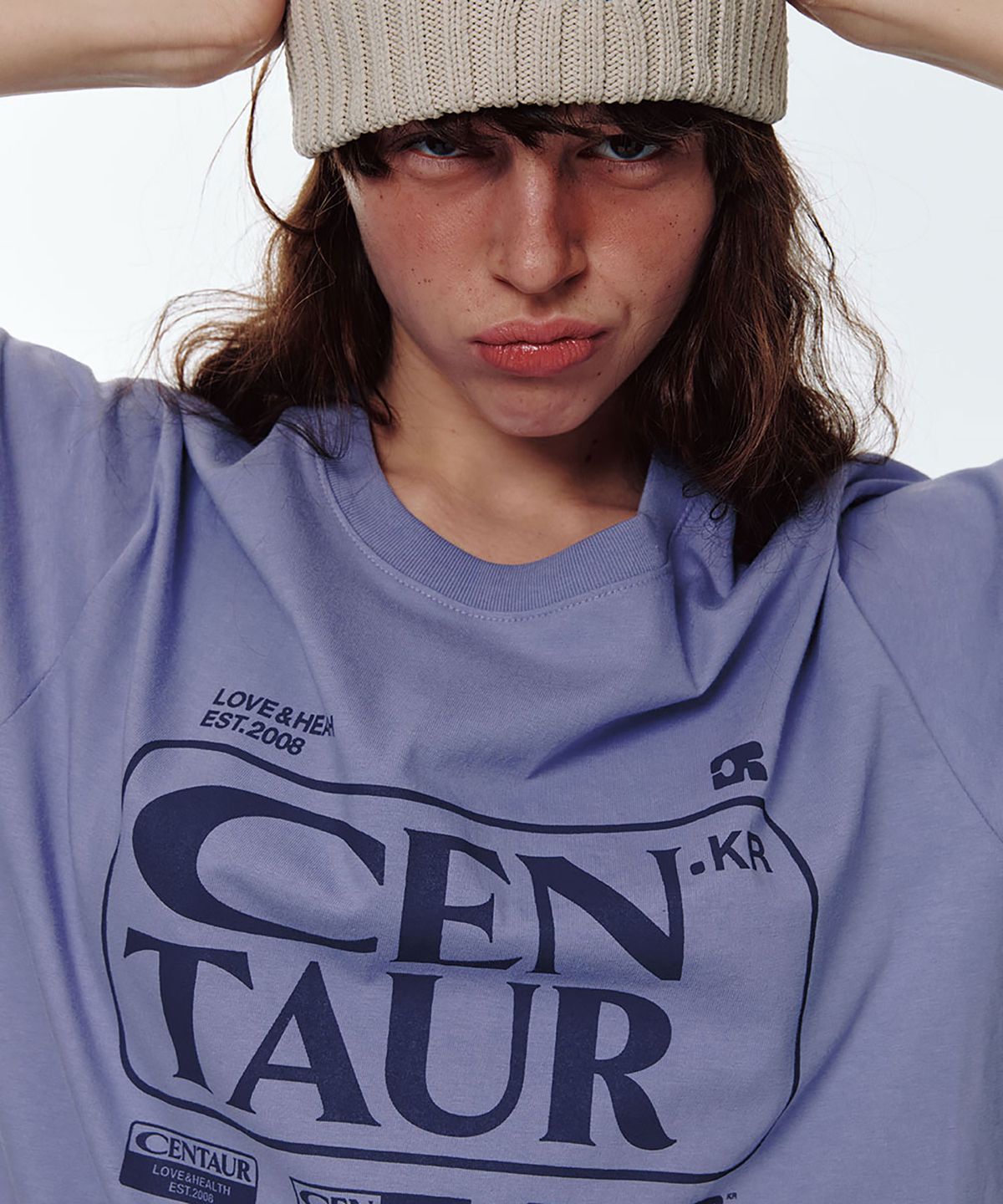 센토르(CENTAUR.KR) ALL ABOUT CENTAUR T-SHIRT_PURPLE