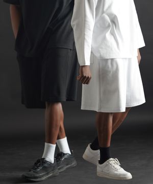 [2PACK]  에센셜 오버핏 버뮤다 쇼츠  (3COLOR)