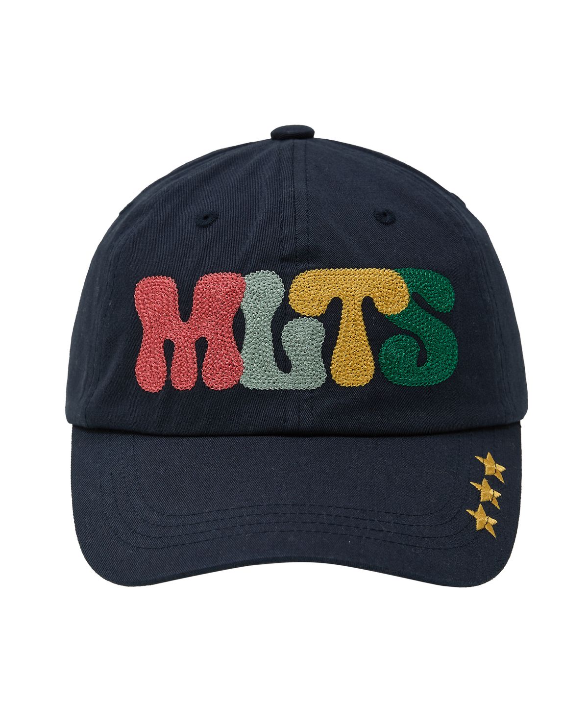 와이케이(WAIKEI) 멀티컬러 MLTS 볼캡 네이비