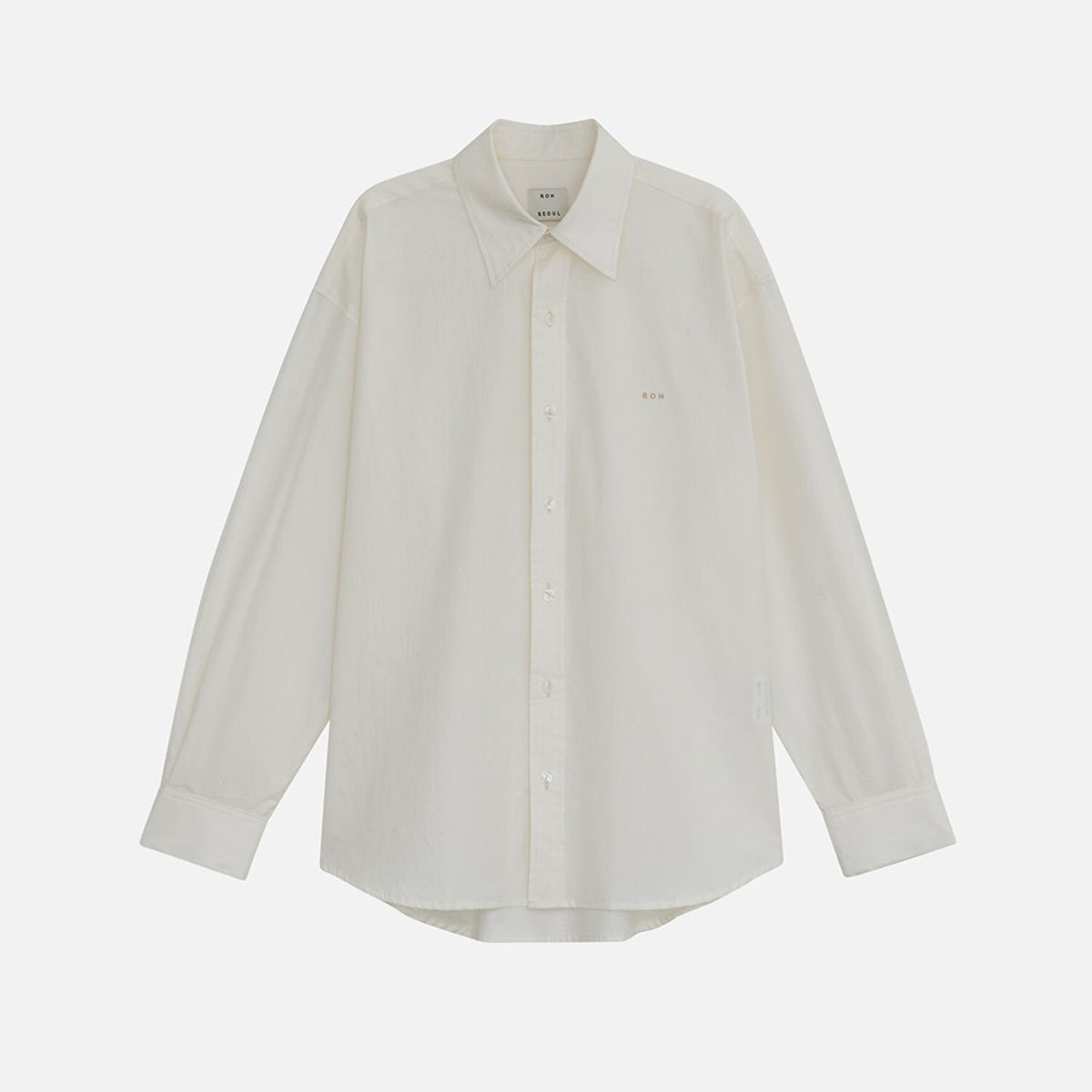 로서울(ROH SEOUL) Classic tomboy shirt Ivory
