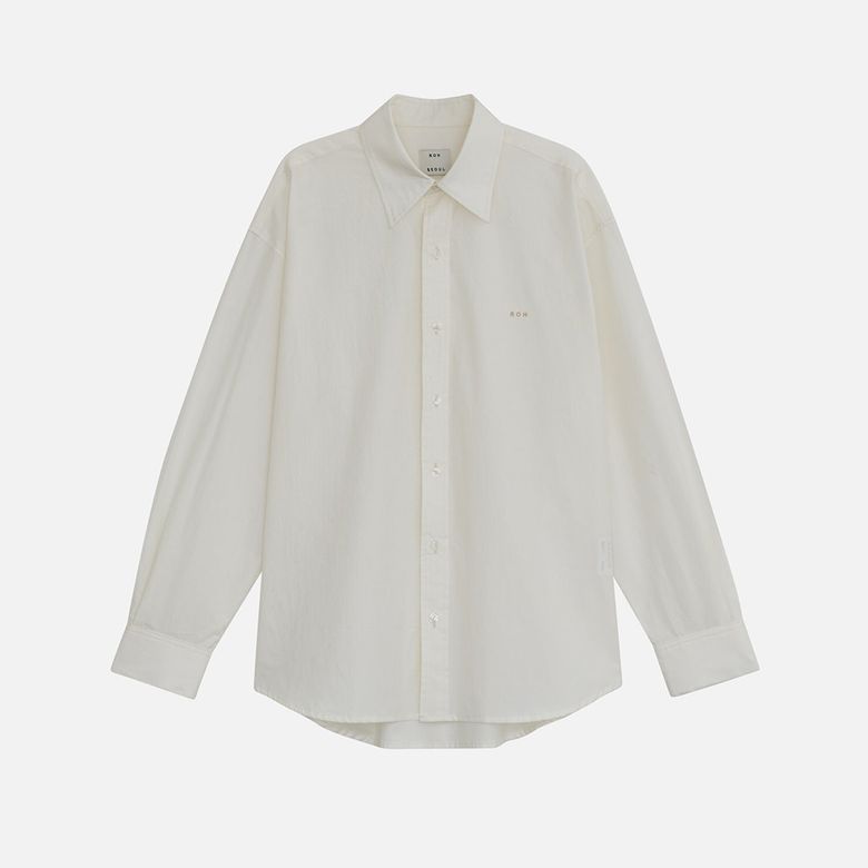 Classic tomboy shirt Ivory