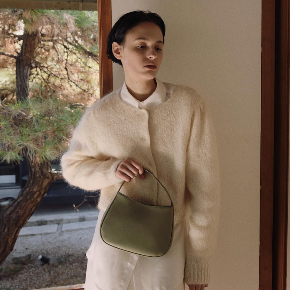 로서울(ROH SEOUL) Curly tote bag Olive grove - 사이즈 & 후기 | 무신사