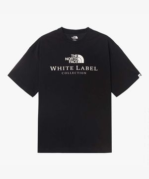 NT7UR26K 화이트라벨 시그니처 반팔 라운드티_BLACK