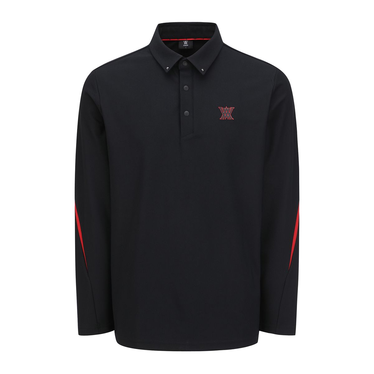 어뉴골프(ANEW GOLF) MEN SP ESEENTIAL LONG T-SHIRT_BK