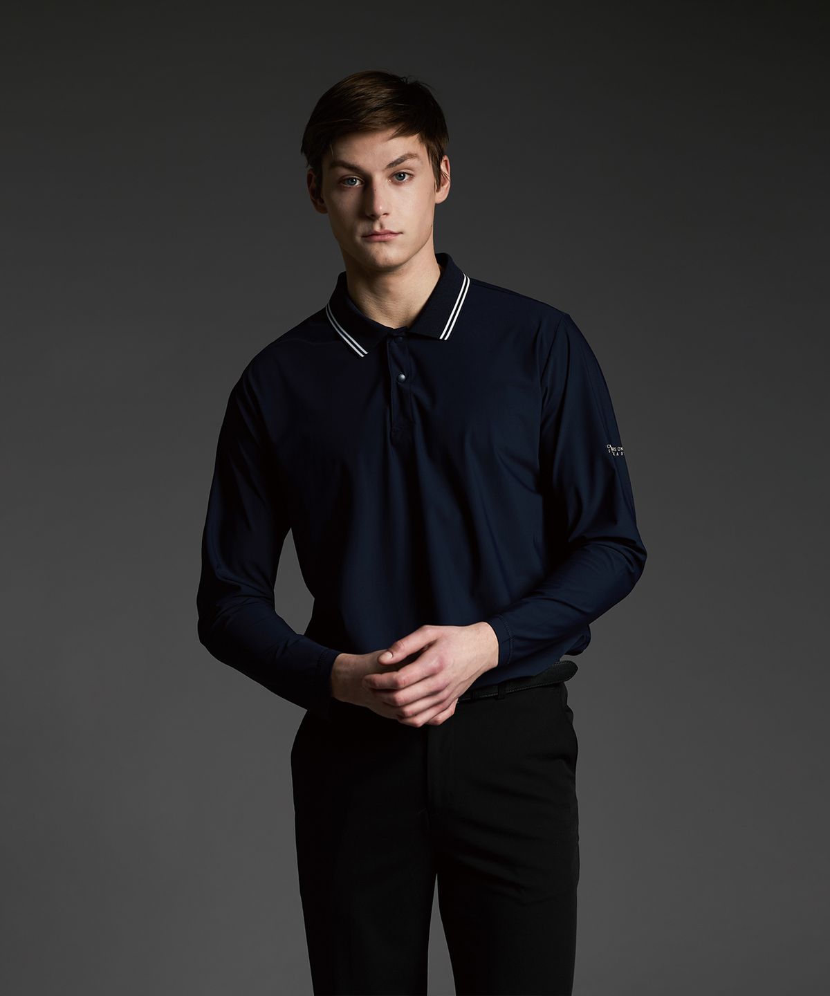 크루멤버스온리(CREW MEMBERS ONLY) FIELD BASIC LONG SLEEVE NAVY