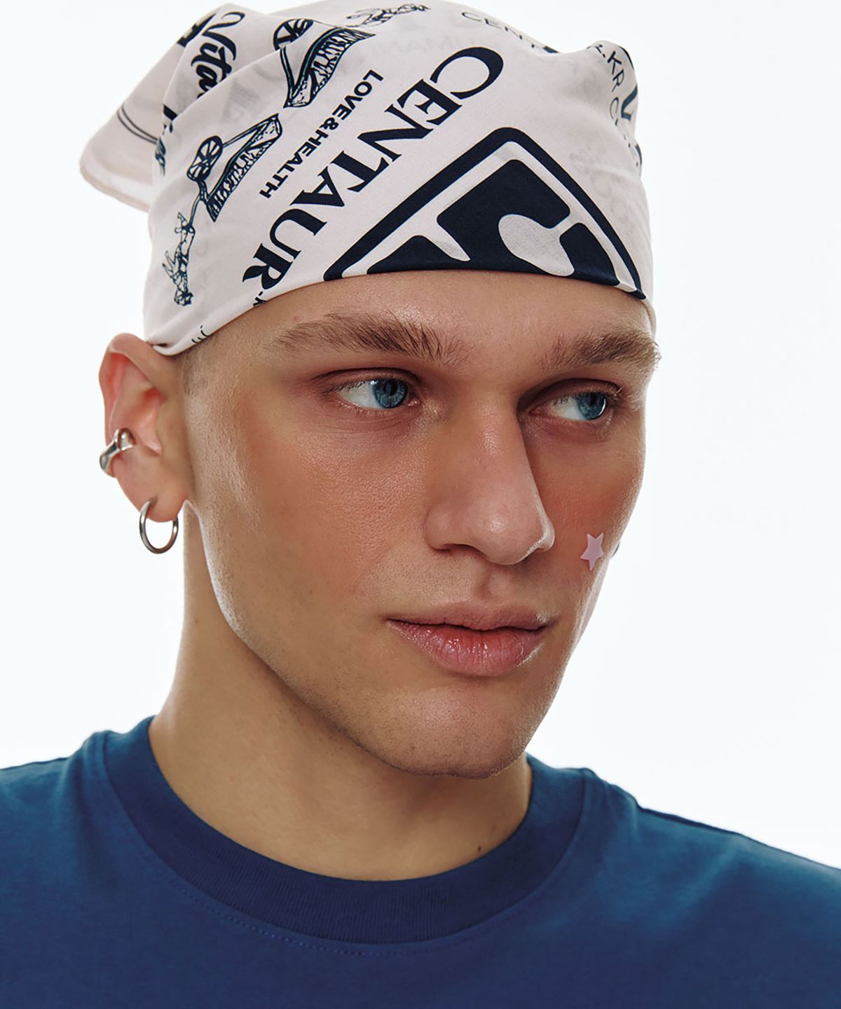 센토르(CENTAUR.KR) CENTAUR ARCHIVE SMALL BANDANA_CREAM