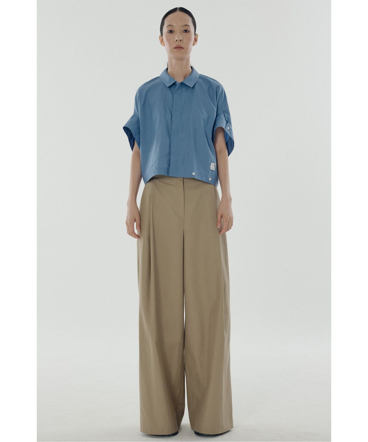 래코드(RECODE) Upside-down Trucker Shirts_RQSAM25512BUX