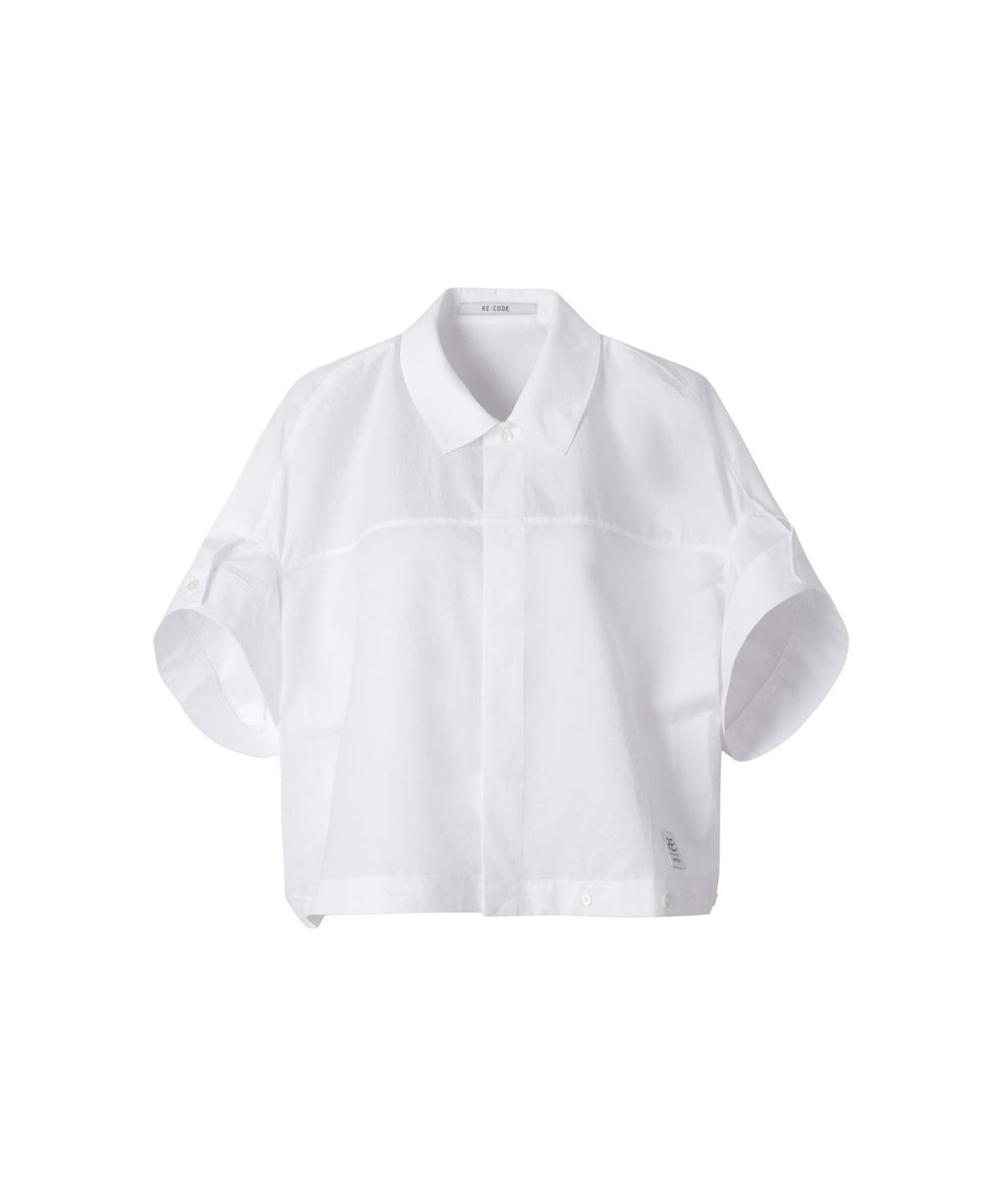 래코드(RECODE) Upside-down Trucker Shirts_RQSAM25512WHX