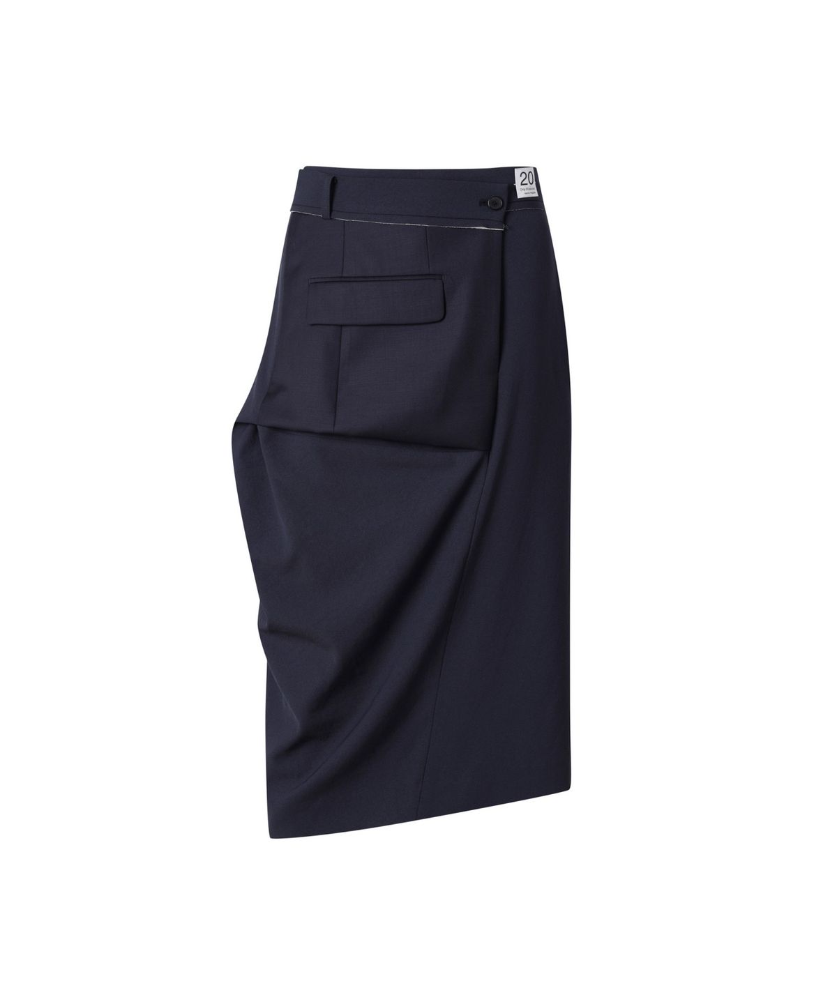 래코드(RECODE) Jacket Mixed Patch Skirt_RQKAS25540NYX