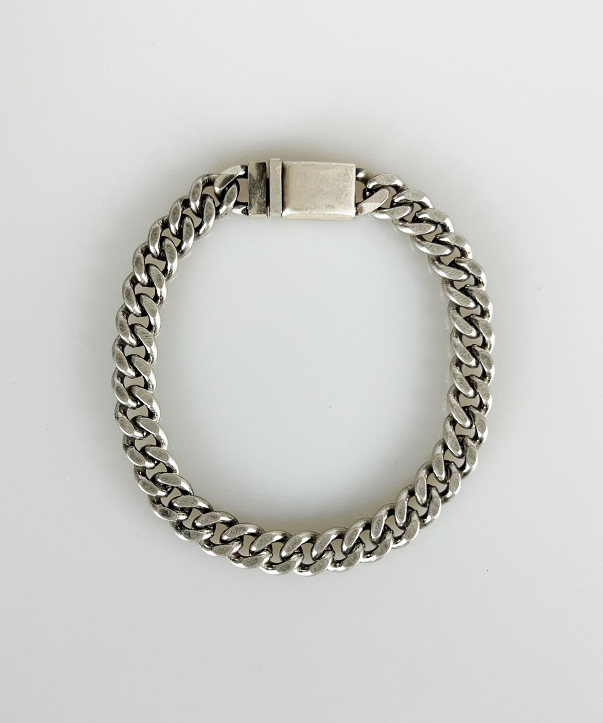 섹스토(SEXTO) [팔찌][써지컬스틸]1202DC BU Chain Bracelet Vintage Silver