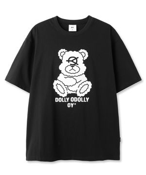 LOGO DOLLY TEE - BLACK